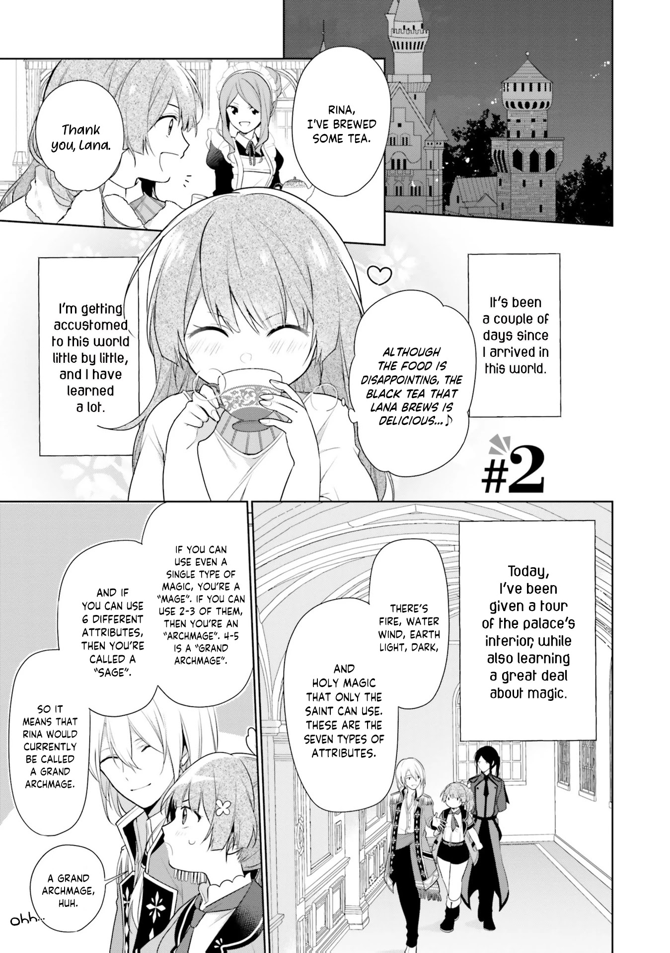 I'm Not the Saint, so I'll Just Leisurely Make Food at the Royal Palace Chapter 2 page 1 - Chapter 2
