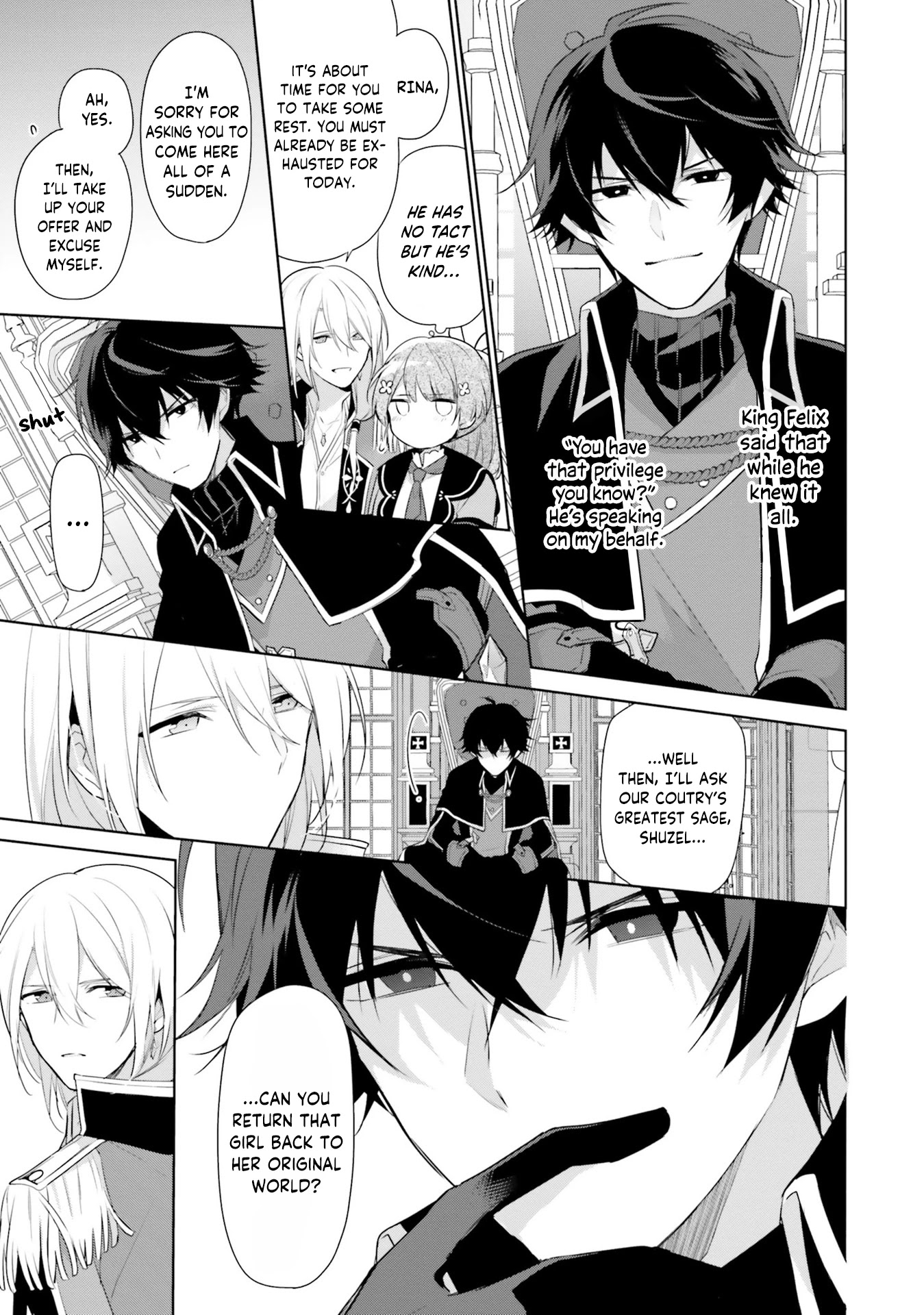 I'm Not the Saint, so I'll Just Leisurely Make Food at the Royal Palace Chapter 2 page 11 - Chapter 2
