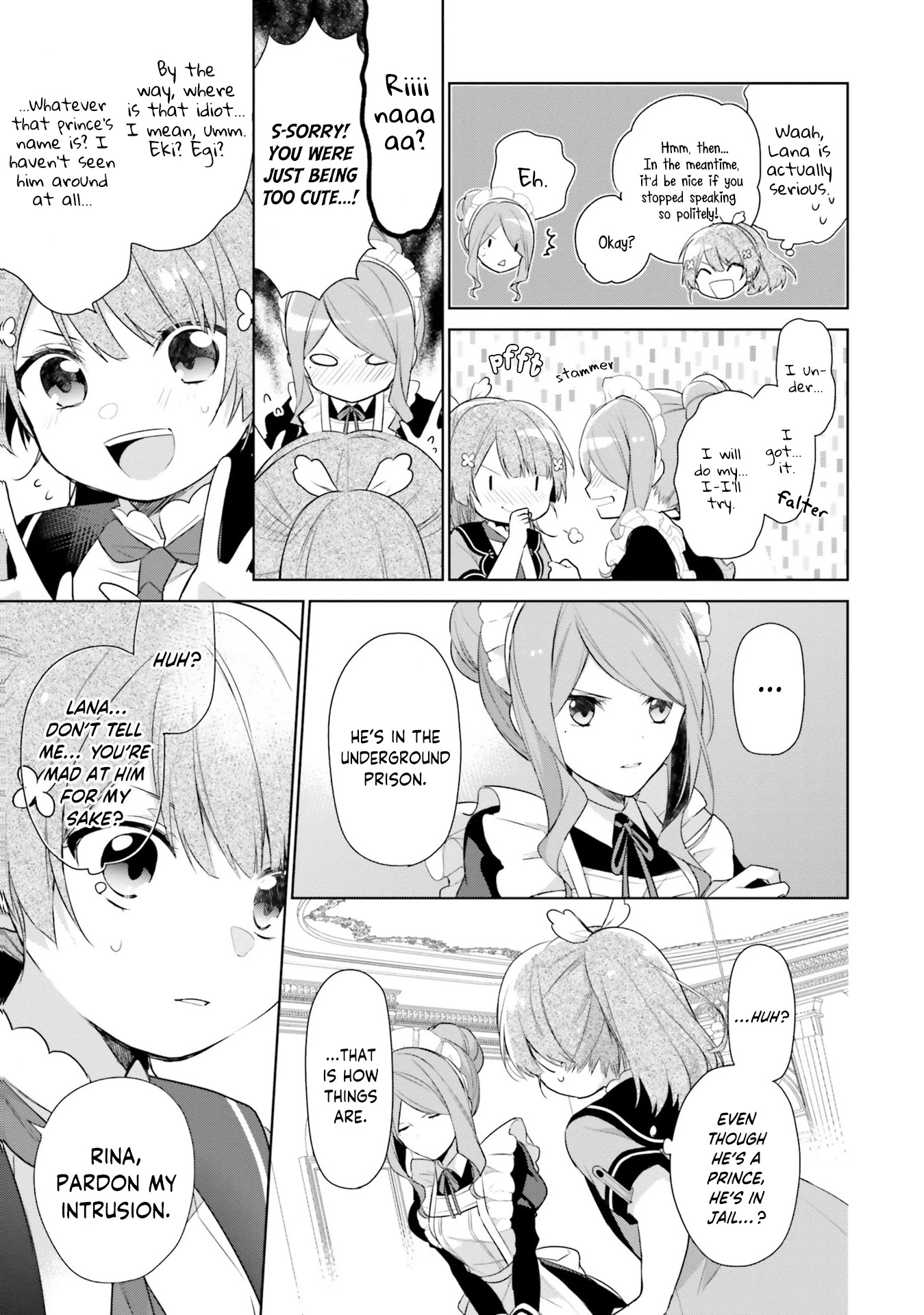 I'm Not the Saint, so I'll Just Leisurely Make Food at the Royal Palace Chapter 2 page 15 - Chapter 2