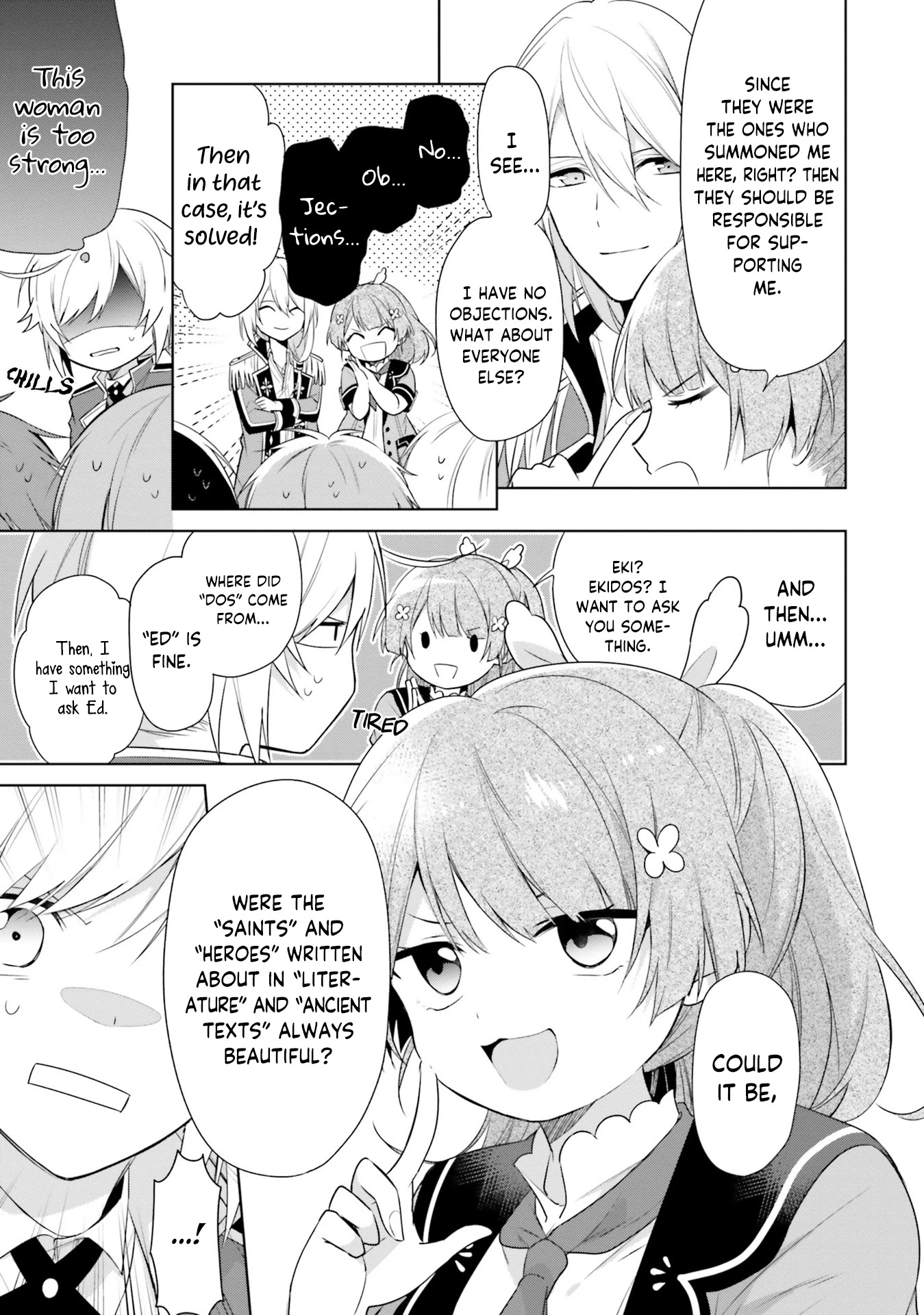 I'm Not the Saint, so I'll Just Leisurely Make Food at the Royal Palace Chapter 2 page 21 - Chapter 2