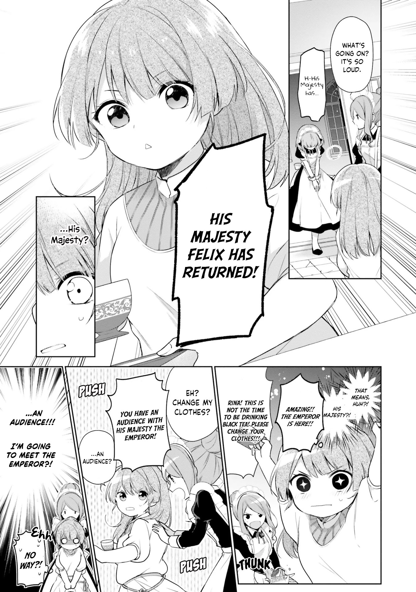I'm Not the Saint, so I'll Just Leisurely Make Food at the Royal Palace Chapter 2 page 3 - Chapter 2