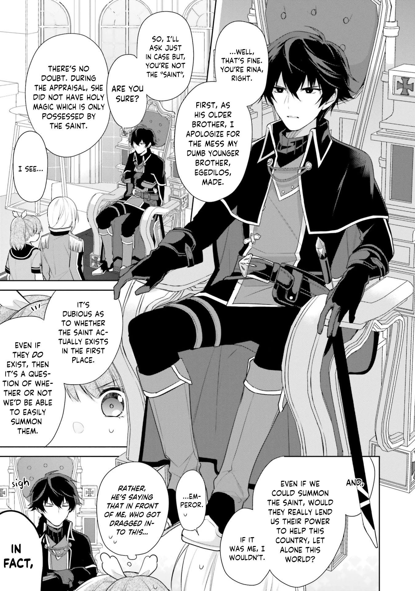 I'm Not the Saint, so I'll Just Leisurely Make Food at the Royal Palace Chapter 2 page 9 - Chapter 2