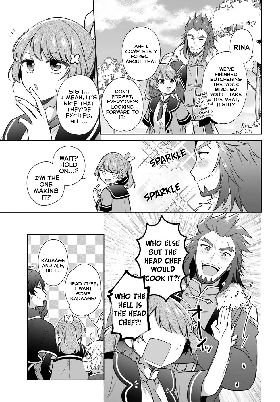 I'm Not the Saint, so I'll Just Leisurely Make Food at the Royal Palace Chapter 22 page 15 - Chapter 22