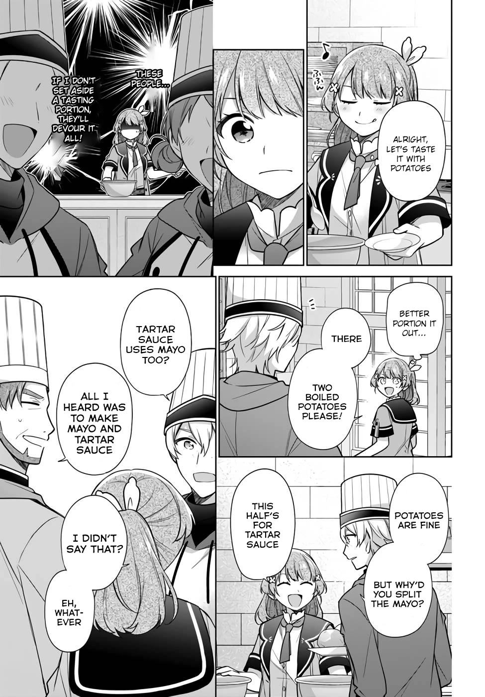 I'm Not the Saint, so I'll Just Leisurely Make Food at the Royal Palace Chapter 24 page 21 - Chapter 24
