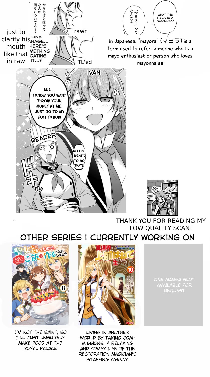 I'm Not the Saint, so I'll Just Leisurely Make Food at the Royal Palace Chapter 24 page 30 - Chapter 24