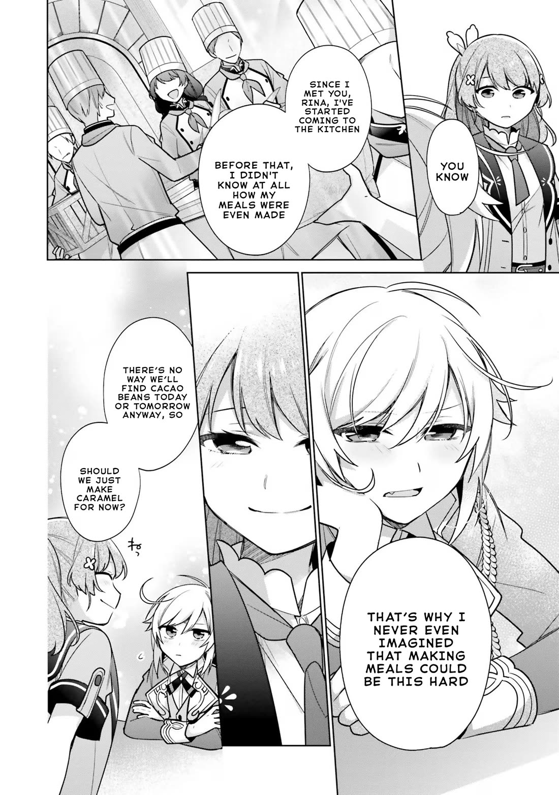 I'm Not the Saint, so I'll Just Leisurely Make Food at the Royal Palace Chapter 28.2 page 5 - Chapter 28.2