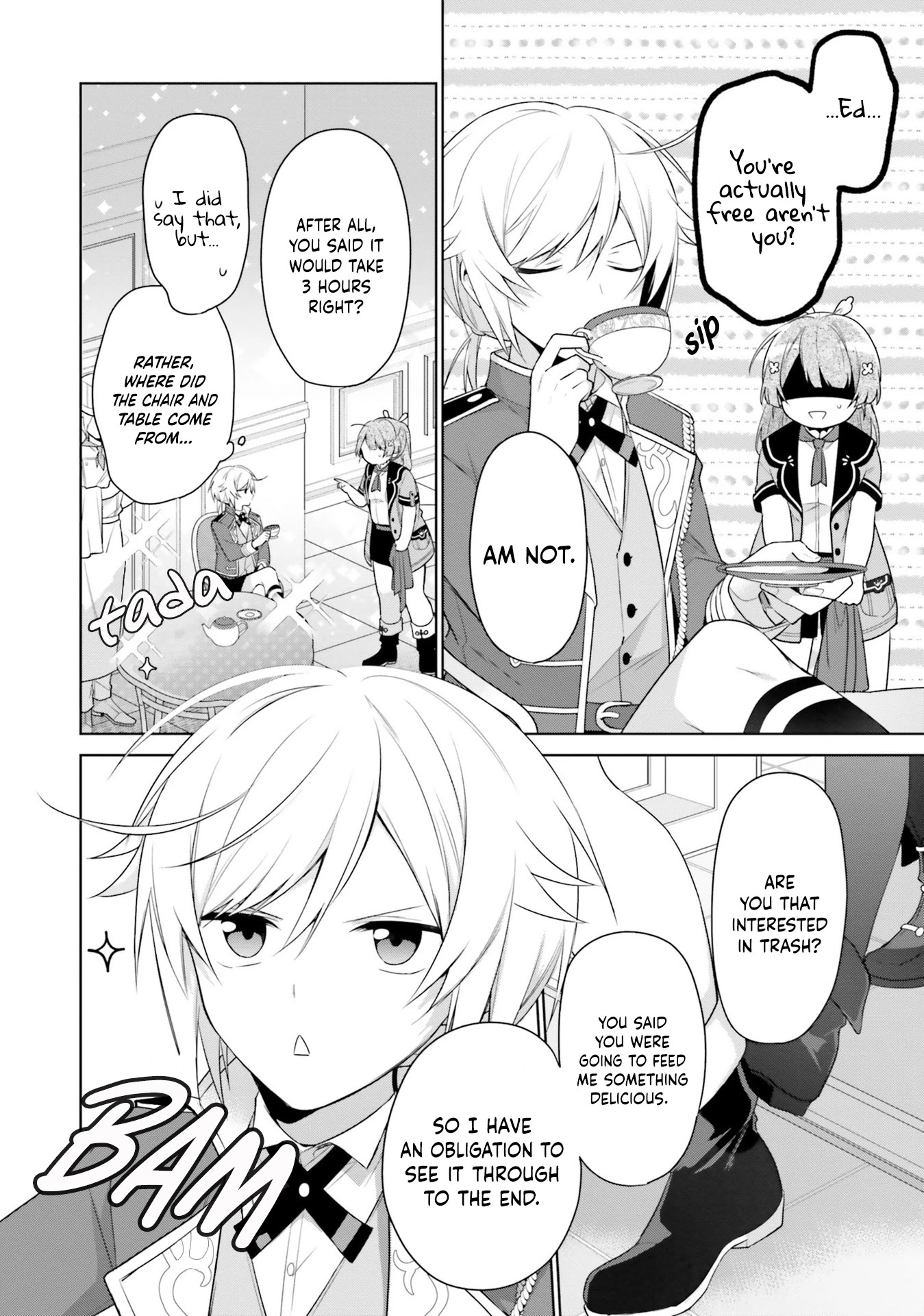 I'm Not the Saint, so I'll Just Leisurely Make Food at the Royal Palace Chapter 3 page 12 - Chapter 3