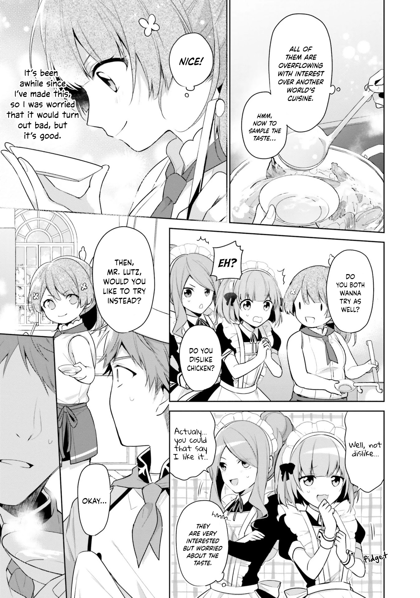 I'm Not the Saint, so I'll Just Leisurely Make Food at the Royal Palace Chapter 3 page 15 - Chapter 3