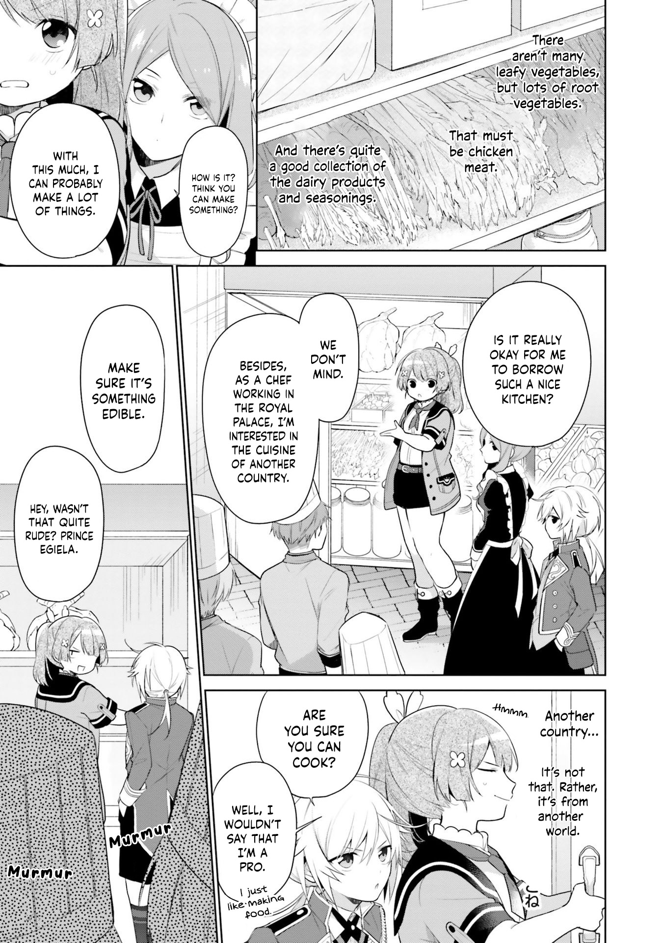I'm Not the Saint, so I'll Just Leisurely Make Food at the Royal Palace Chapter 3 page 3 - Chapter 3