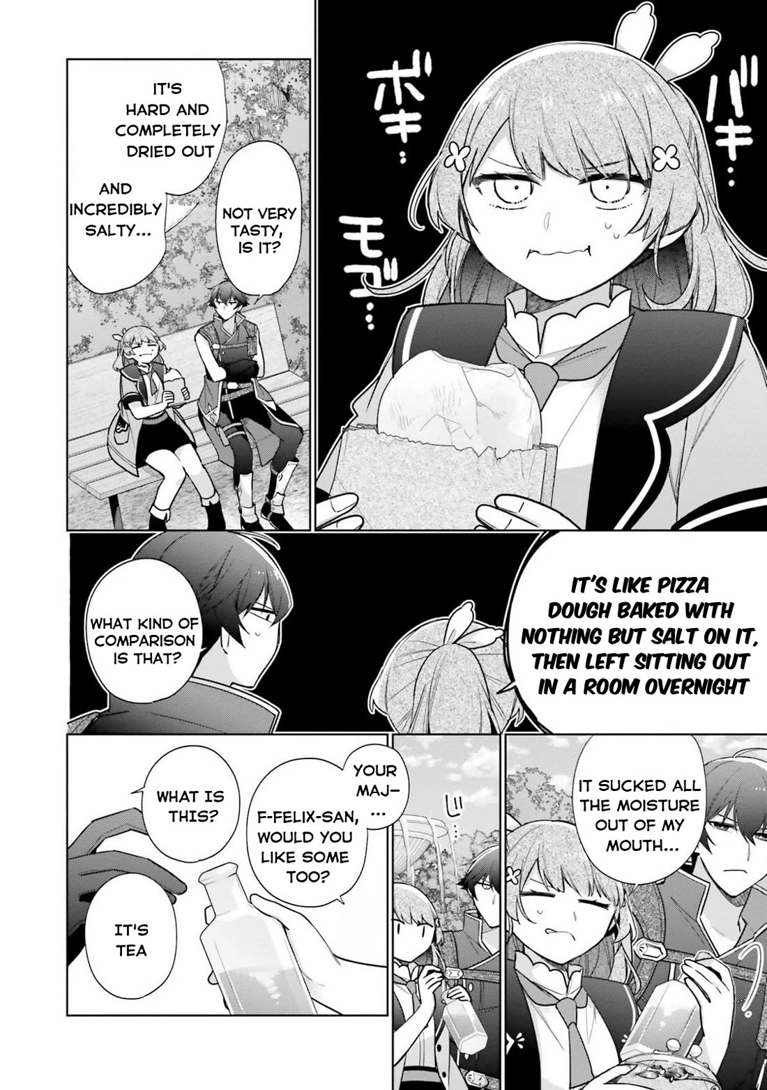 I'm Not the Saint, so I'll Just Leisurely Make Food at the Royal Palace Chapter 34 page 12 - Chapter 34
