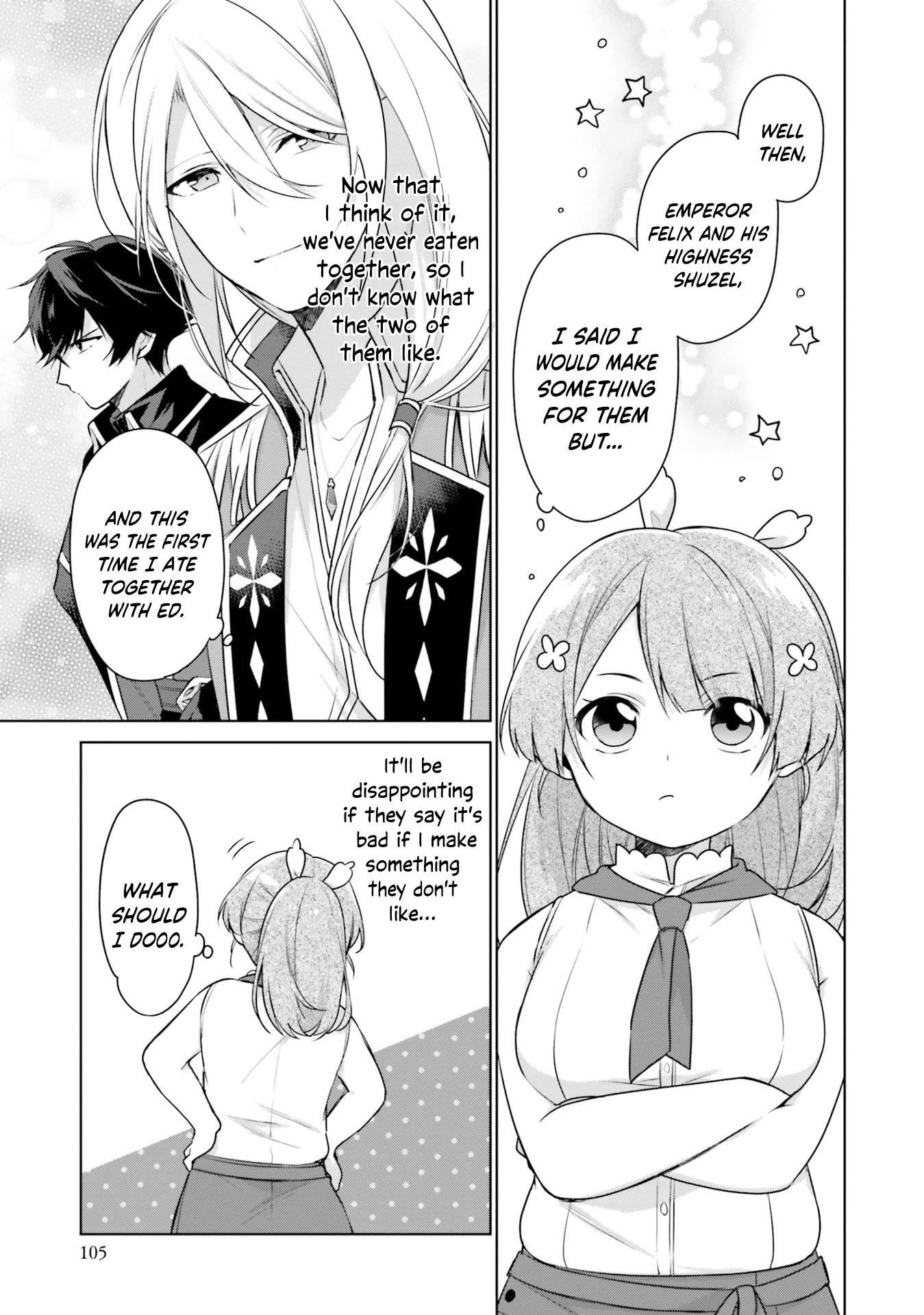 I'm Not the Saint, so I'll Just Leisurely Make Food at the Royal Palace Chapter 4 page 1 - Chapter 4