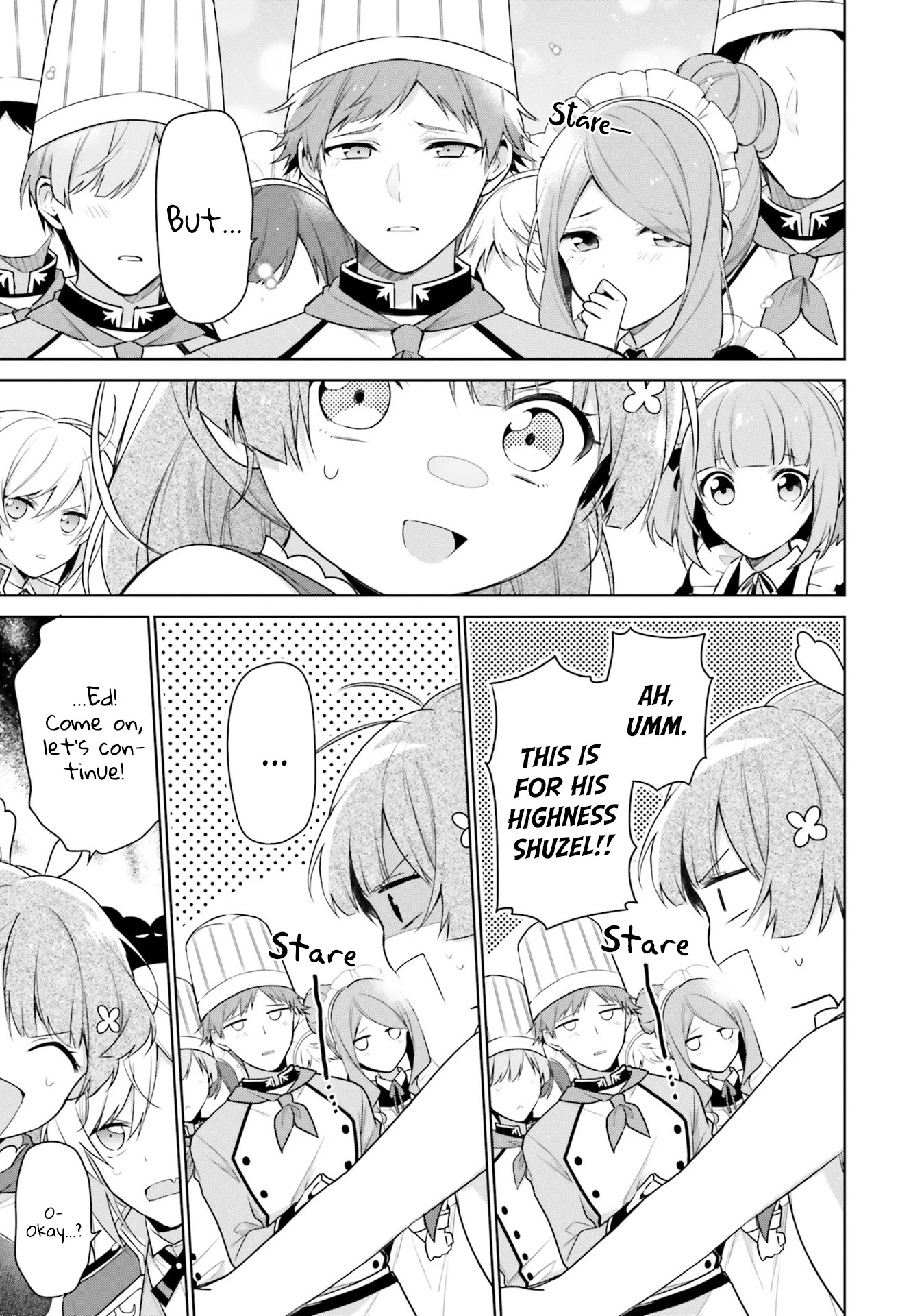 I'm Not the Saint, so I'll Just Leisurely Make Food at the Royal Palace Chapter 4 page 11 - Chapter 4