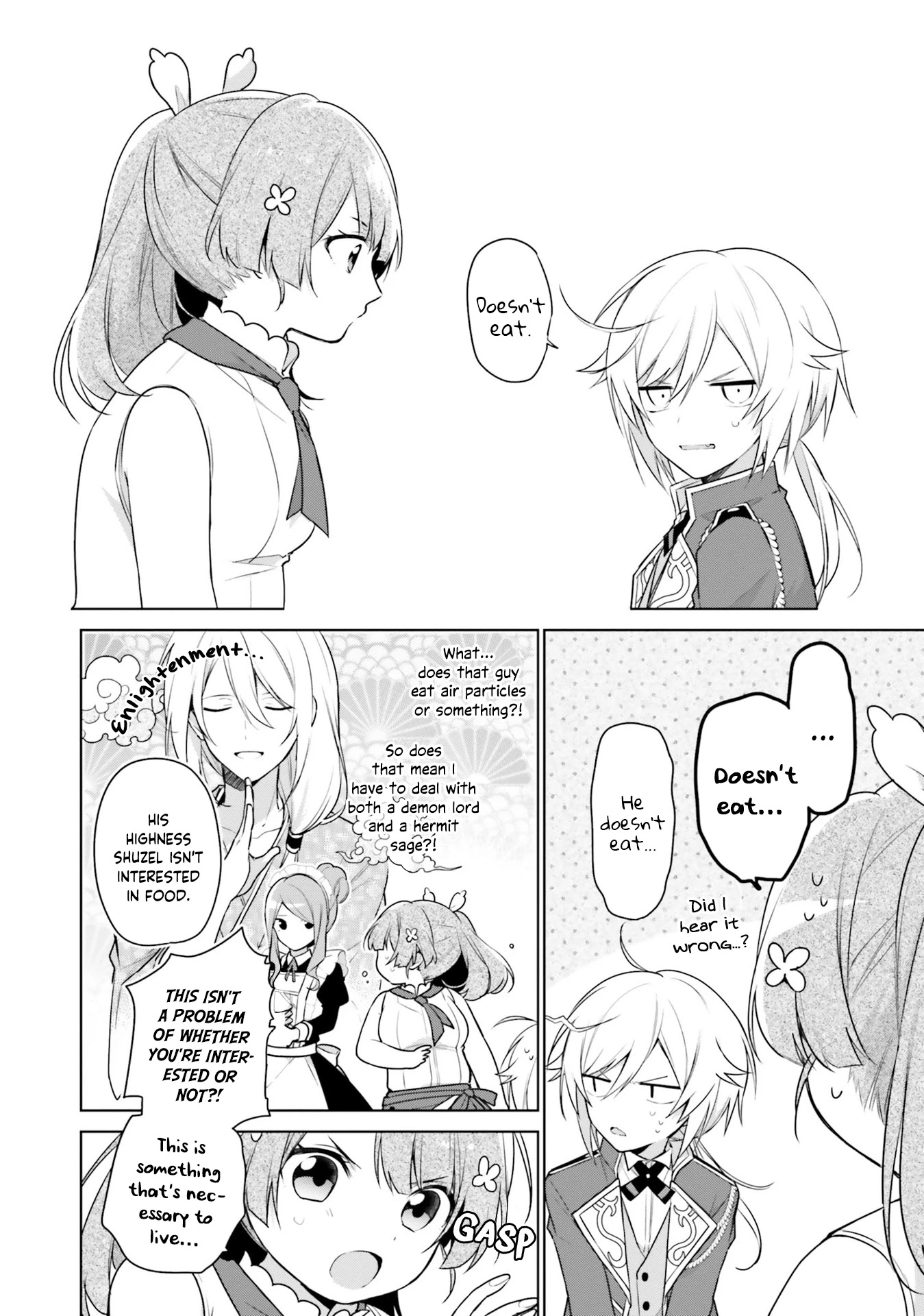 I'm Not the Saint, so I'll Just Leisurely Make Food at the Royal Palace Chapter 4 page 4 - Chapter 4