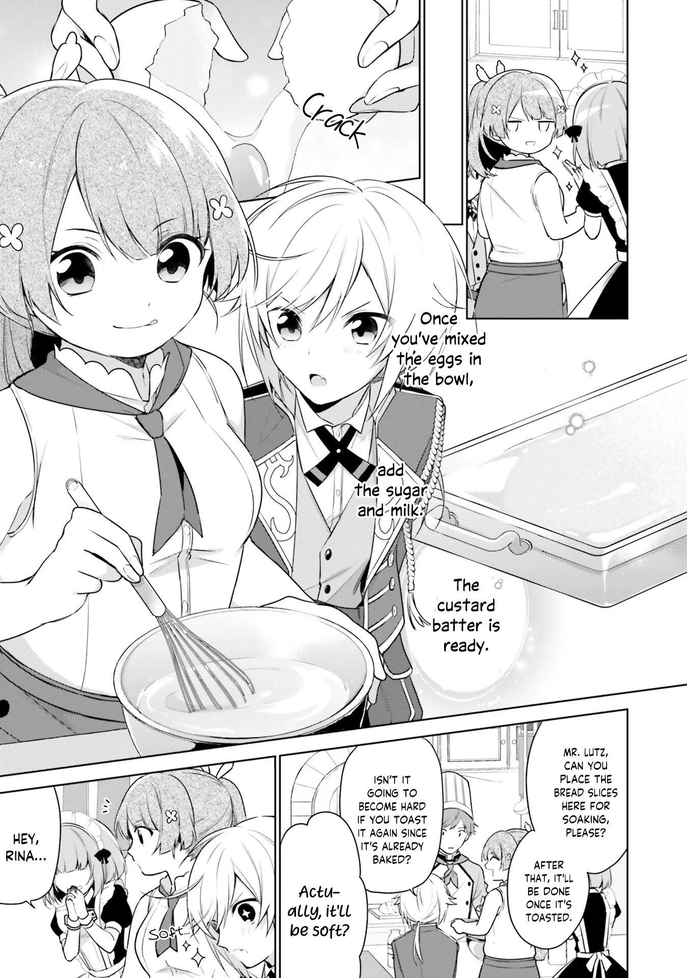 I'm Not the Saint, so I'll Just Leisurely Make Food at the Royal Palace Chapter 4 page 9 - Chapter 4