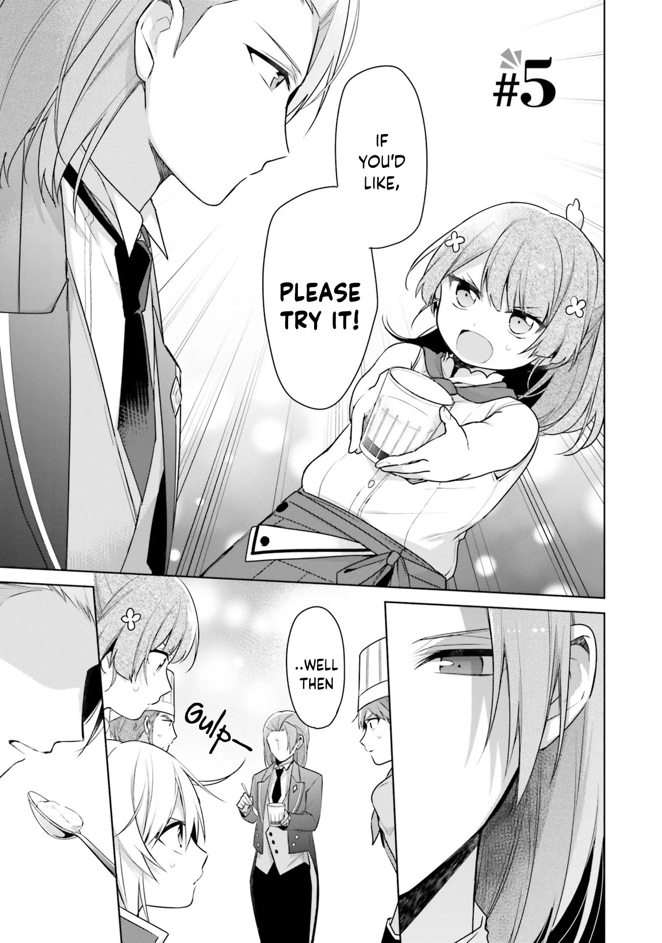 I'm Not the Saint, so I'll Just Leisurely Make Food at the Royal Palace Chapter 5 page 1 - Chapter 5