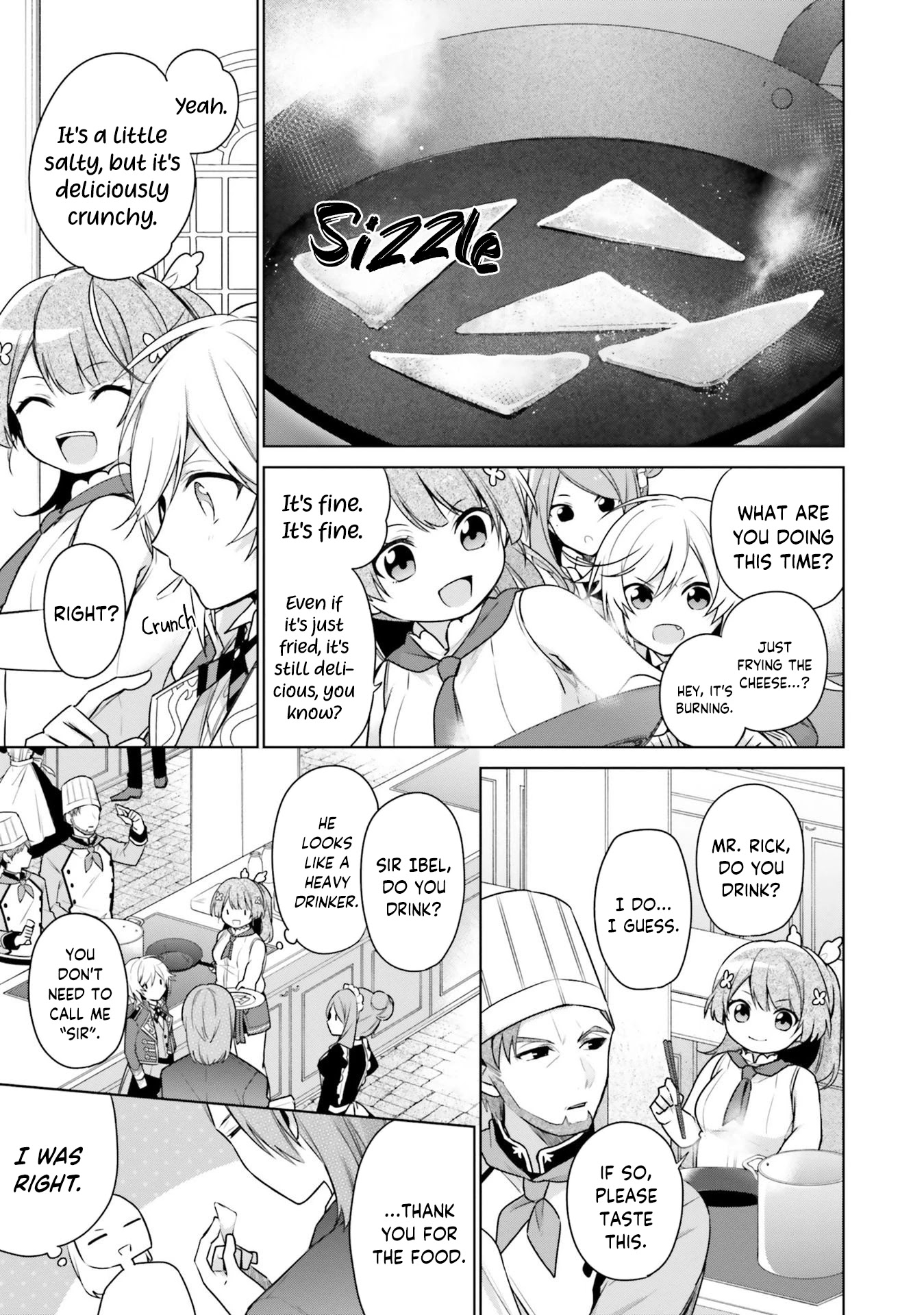 I'm Not the Saint, so I'll Just Leisurely Make Food at the Royal Palace Chapter 5 page 9 - Chapter 5