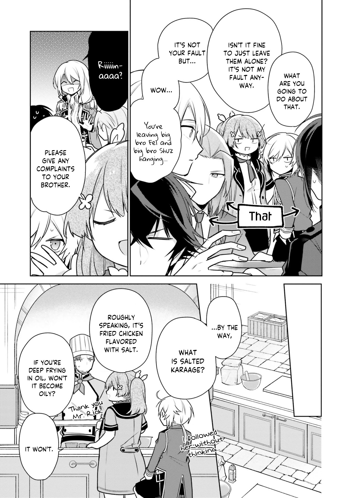 I'm Not the Saint, so I'll Just Leisurely Make Food at the Royal Palace Chapter 7 page 23 - Chapter 7