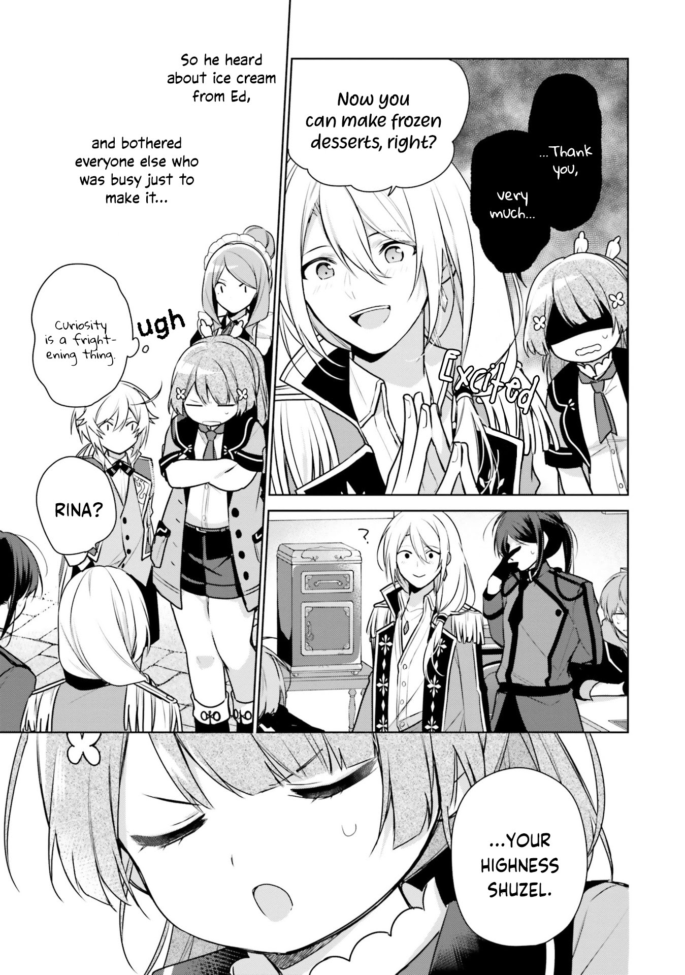 I'm Not the Saint, so I'll Just Leisurely Make Food at the Royal Palace Chapter 7 page 5 - Chapter 7
