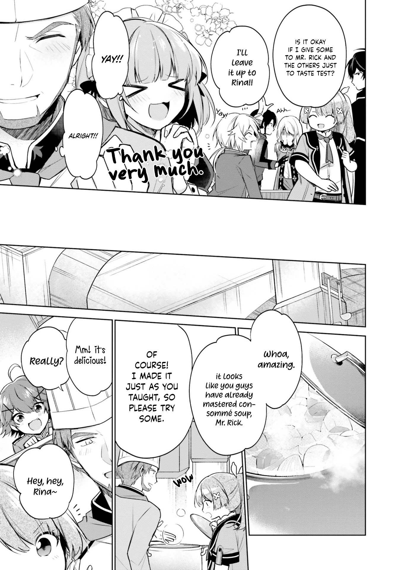 I'm Not the Saint, so I'll Just Leisurely Make Food at the Royal Palace Chapter 8 page 17 - Chapter 8