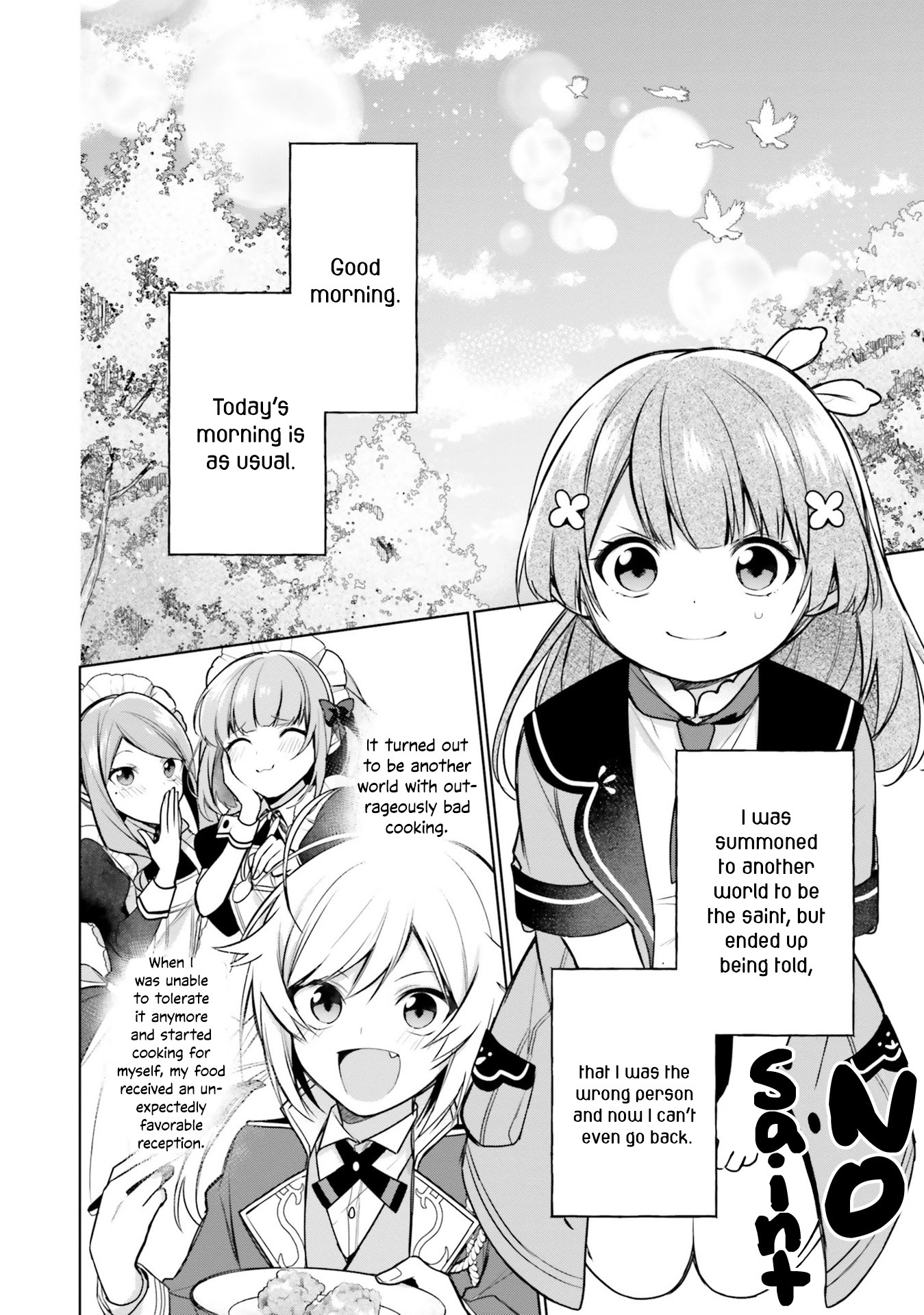 I'm Not the Saint, so I'll Just Leisurely Make Food at the Royal Palace Chapter 9 page 2 - Chapter 9