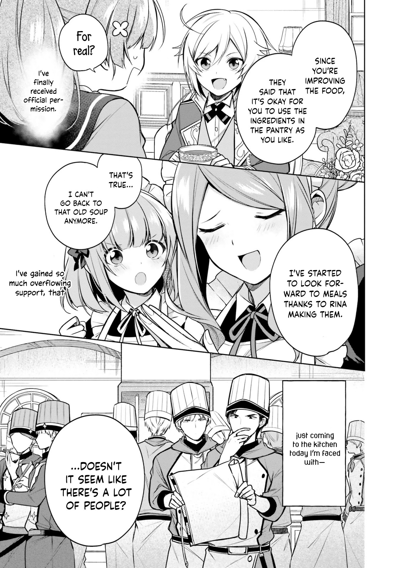 I'm Not the Saint, so I'll Just Leisurely Make Food at the Royal Palace Chapter 9 page 3 - Chapter 9