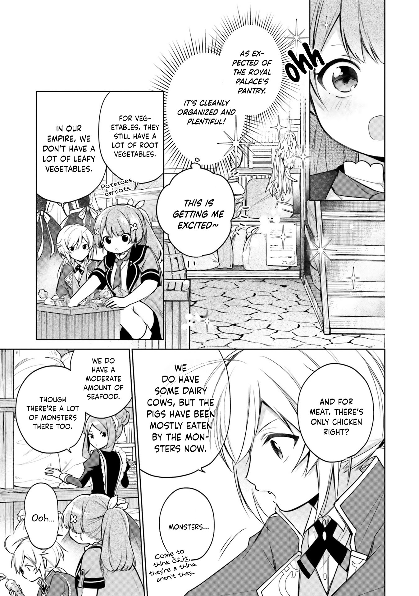 I'm Not the Saint, so I'll Just Leisurely Make Food at the Royal Palace Chapter 9 page 5 - Chapter 9