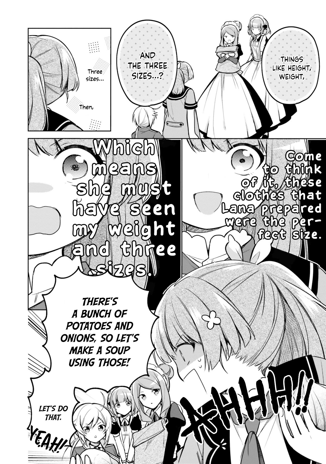 I'm Not the Saint, so I'll Just Leisurely Make Food at the Royal Palace Chapter 9 page 8 - Chapter 9