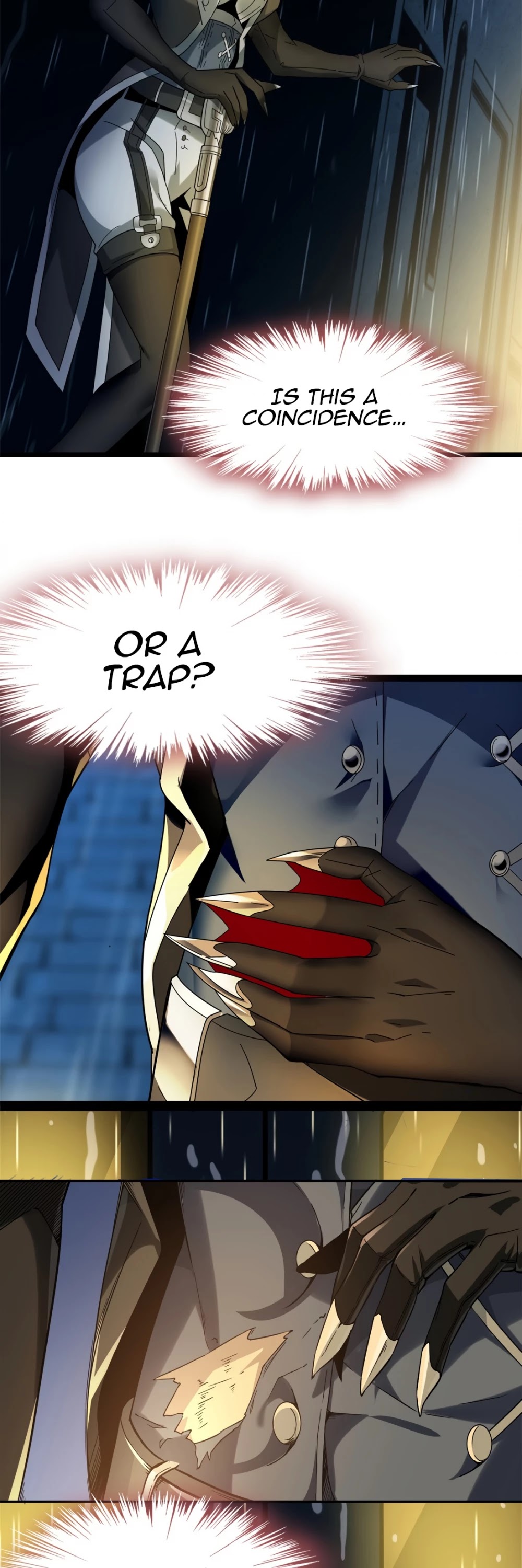 I'm Really Not the Evil God's Lackey Chapter 1 page 19 - Chapter 1: Visitor On a Rainy Night