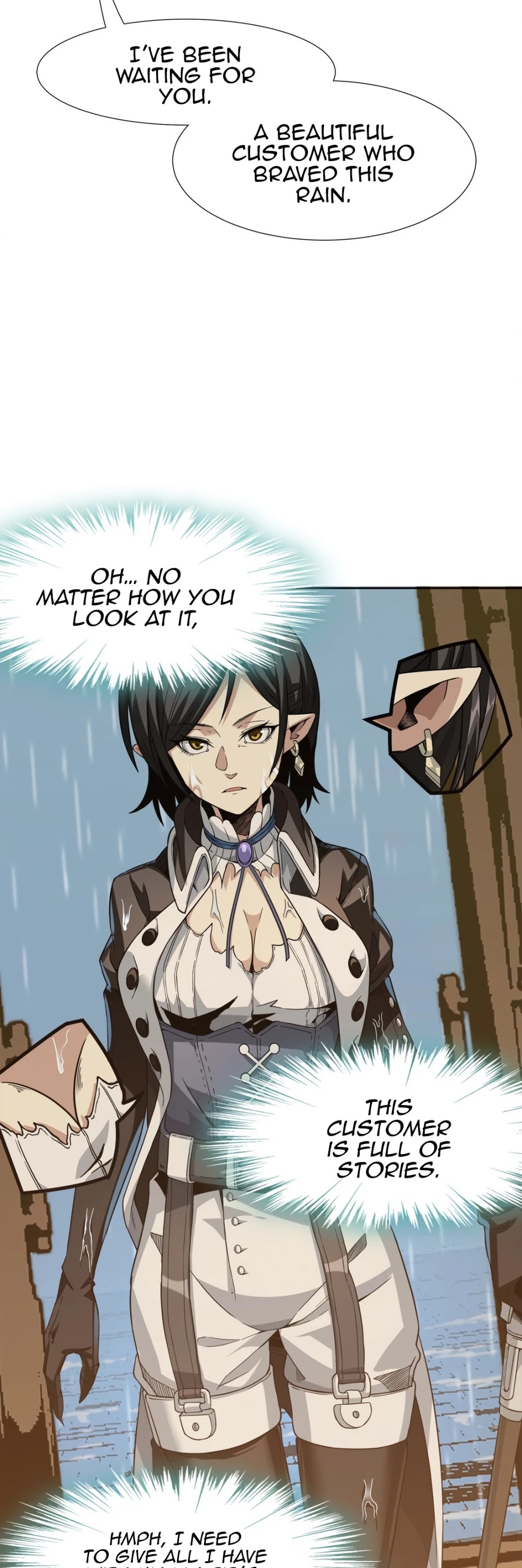 I'm Really Not the Evil God's Lackey Chapter 1 page 25 - Chapter 1: Visitor On a Rainy Night