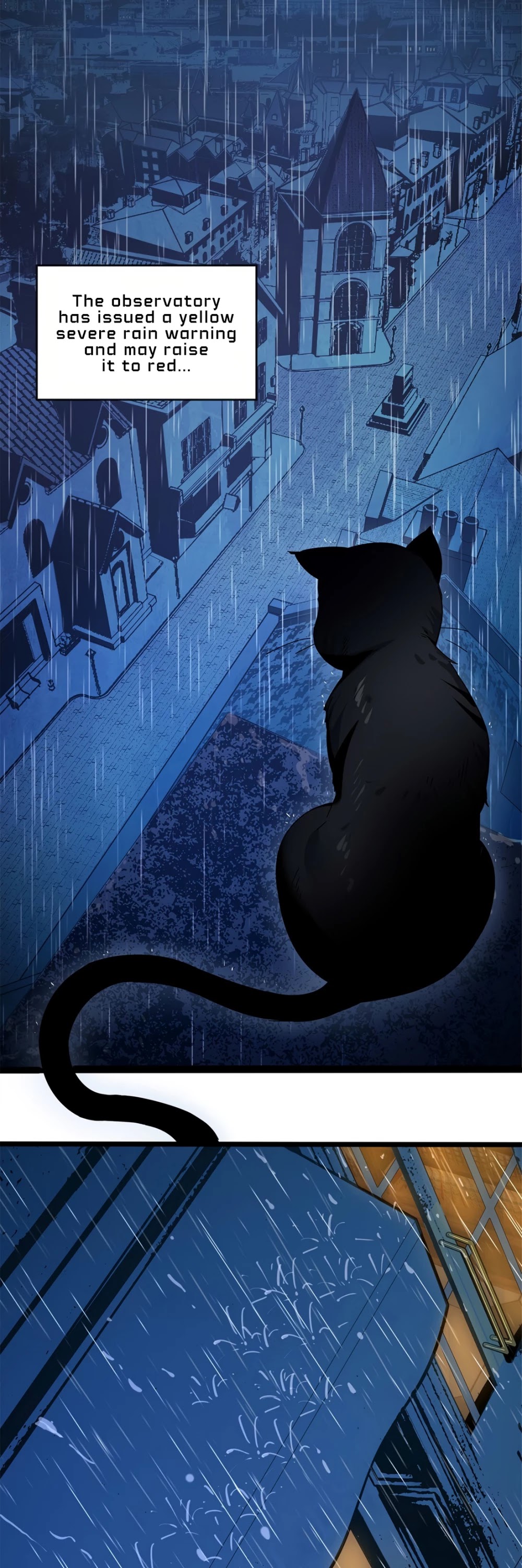 I'm Really Not the Evil God's Lackey Chapter 1 page 3 - Chapter 1: Visitor On a Rainy Night