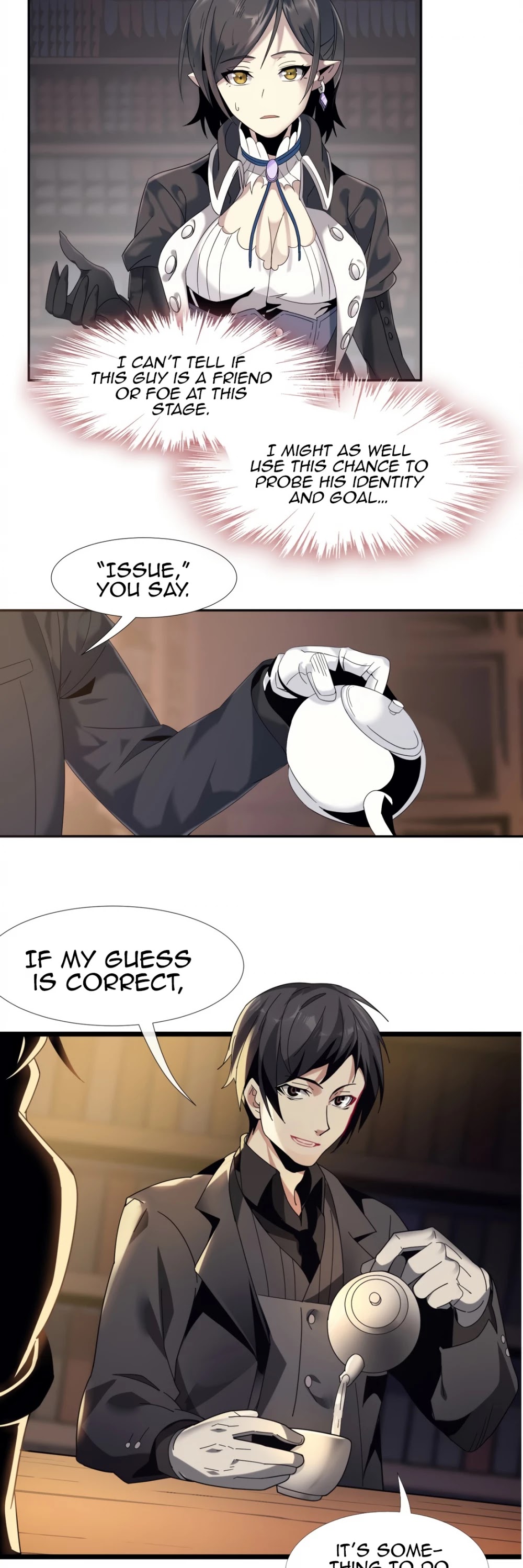I'm Really Not the Evil God's Lackey Chapter 1 page 33 - Chapter 1: Visitor On a Rainy Night