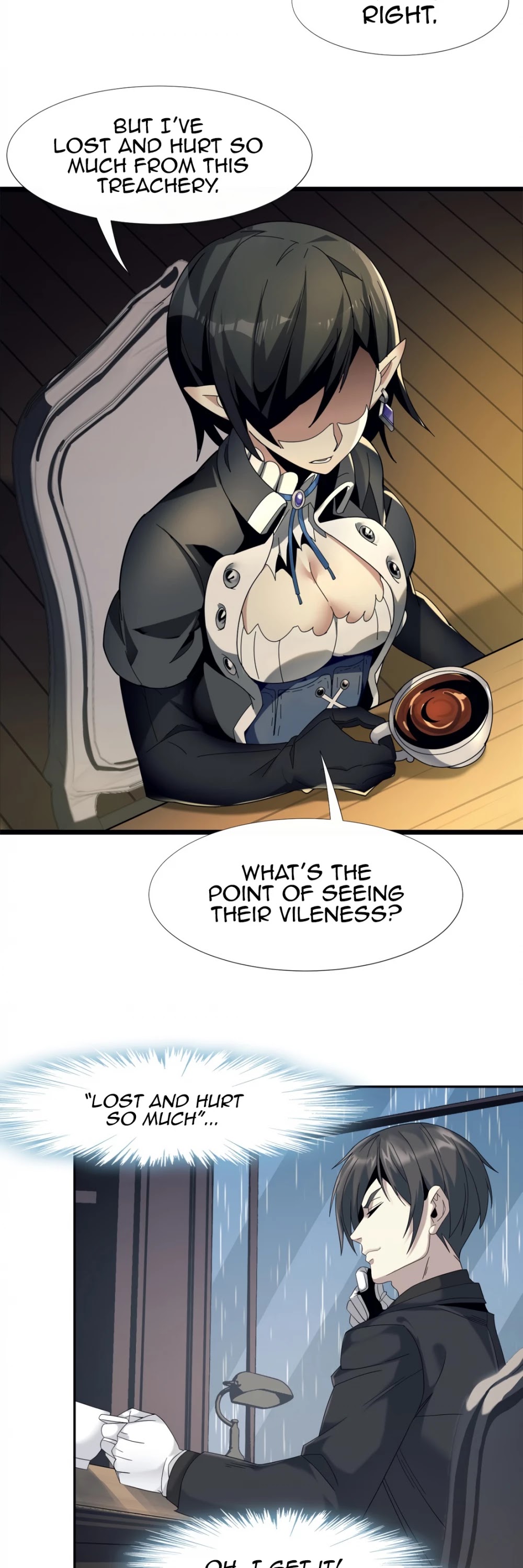 I'm Really Not the Evil God's Lackey Chapter 1 page 40 - Chapter 1: Visitor On a Rainy Night
