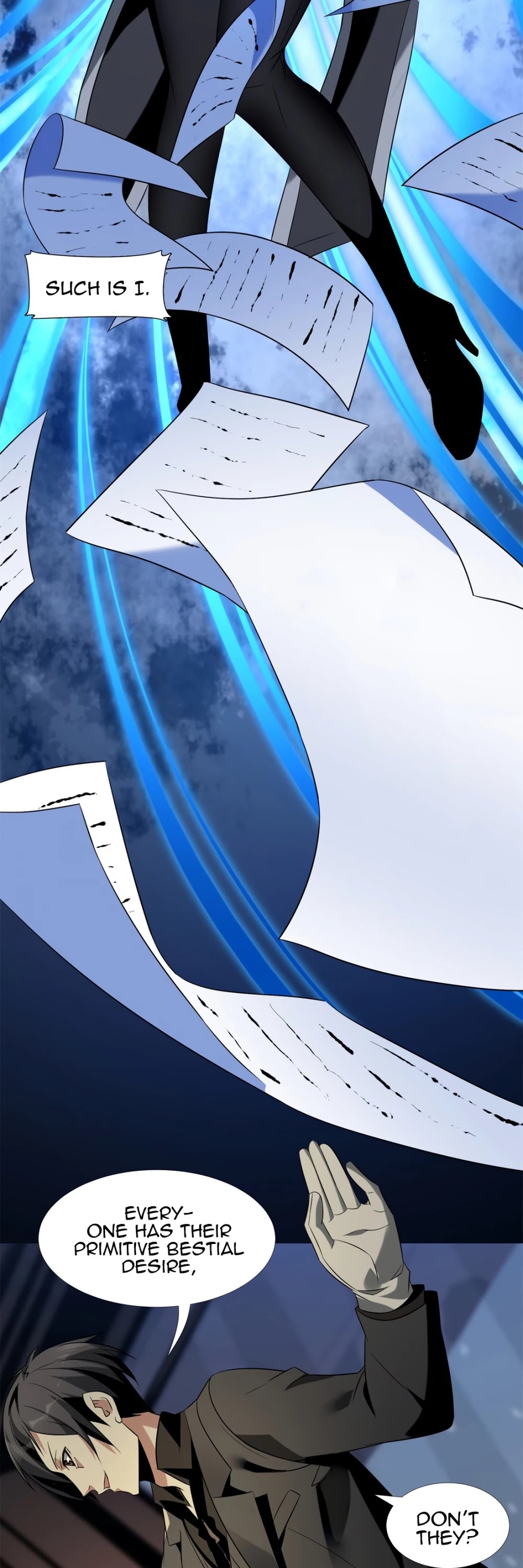 I'm Really Not the Evil God's Lackey Chapter 1 page 60 - Chapter 1: Visitor On a Rainy Night