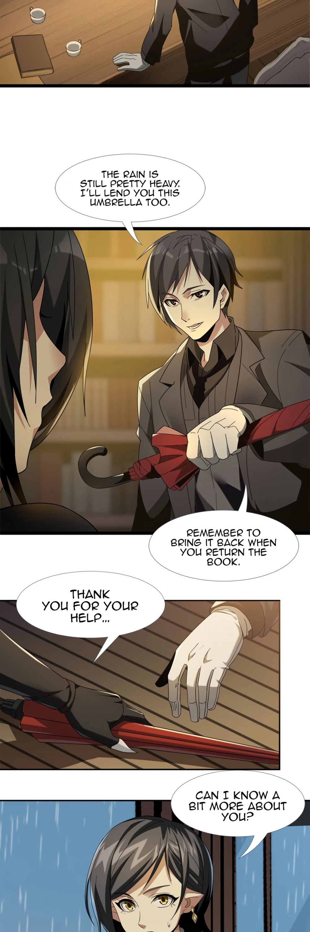 I'm Really Not the Evil God's Lackey Chapter 1 page 68 - Chapter 1: Visitor On a Rainy Night