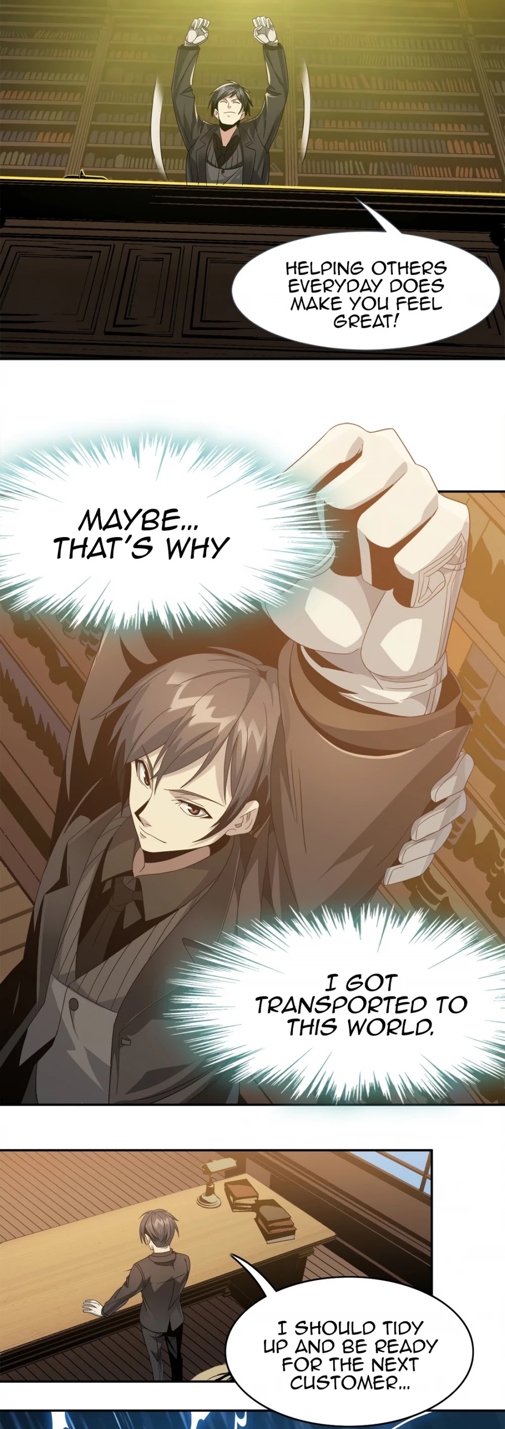 I'm Really Not the Evil God's Lackey Chapter 1 page 71 - Chapter 1: Visitor On a Rainy Night