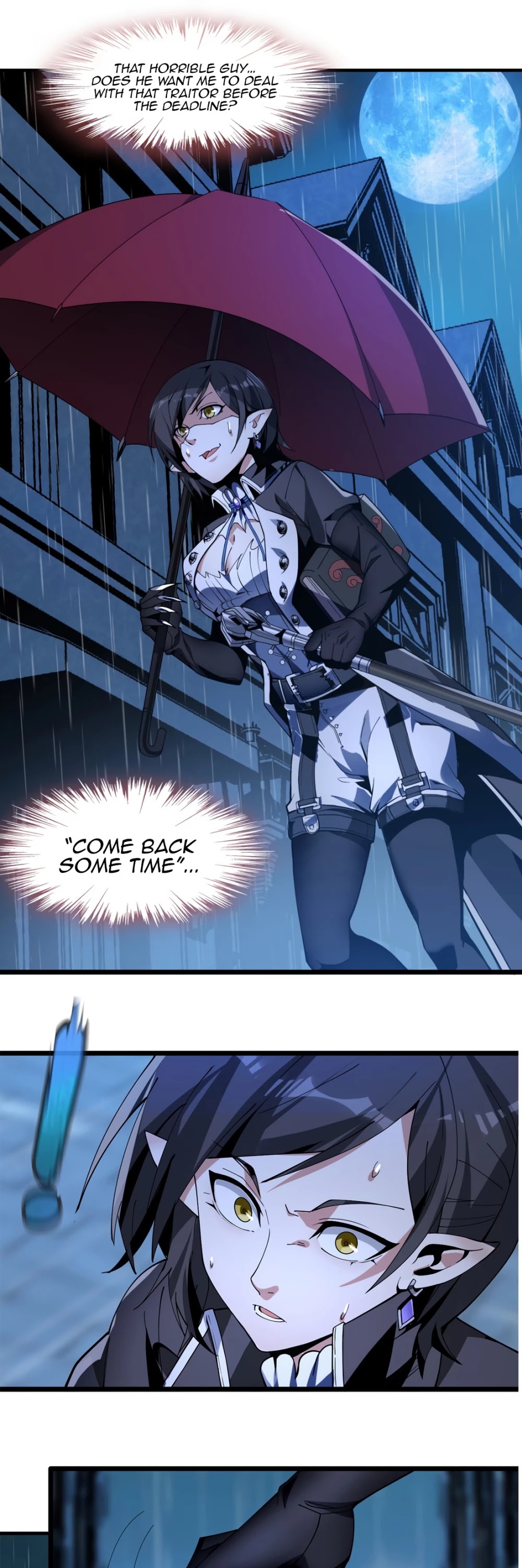 I'm Really Not the Evil God's Lackey Chapter 1 page 73 - Chapter 1: Visitor On a Rainy Night