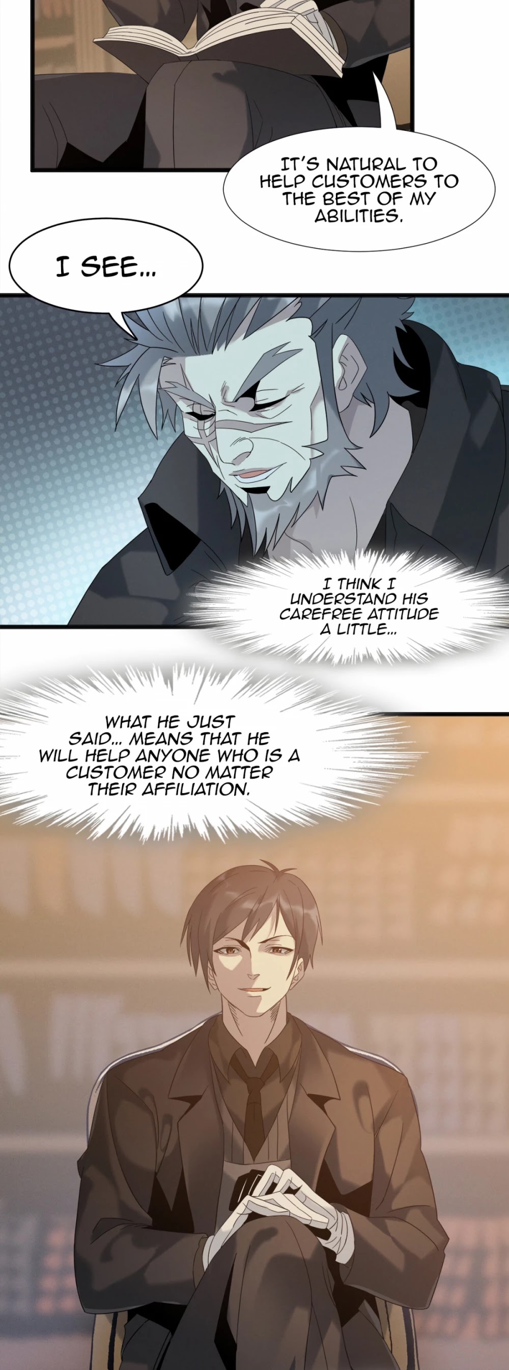 I'm Really Not the Evil God's Lackey Chapter 10 page 6 - Chapter 10: An Elf?
