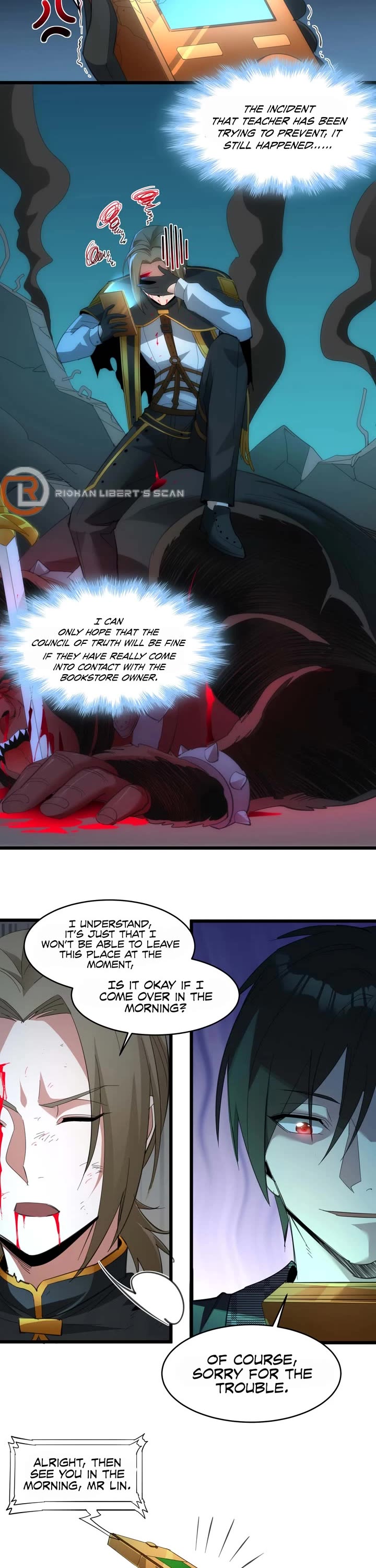 I'm Really Not the Evil God's Lackey Chapter 104 page 20 - Chapter 104