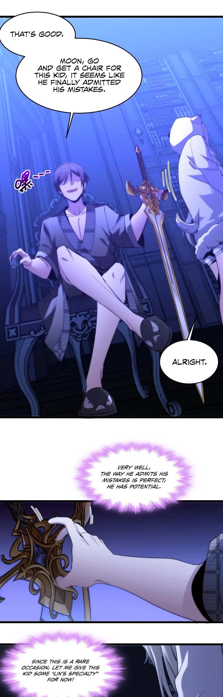 I'm Really Not the Evil God's Lackey Chapter 107 page 4 - Chapter 107