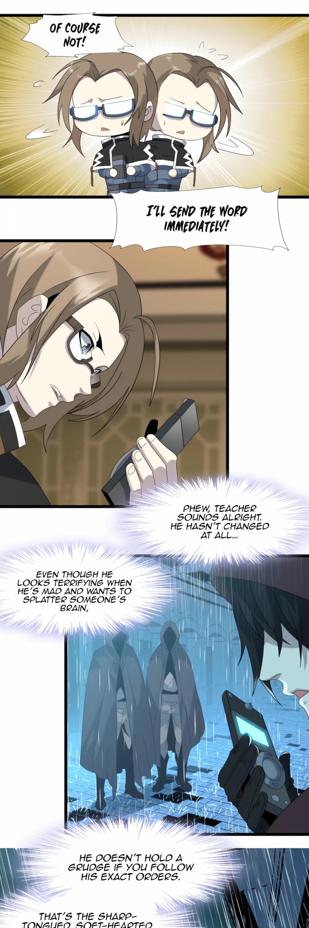 I'm Really Not the Evil God's Lackey Chapter 11 page 14 - Chapter 11: Class I File