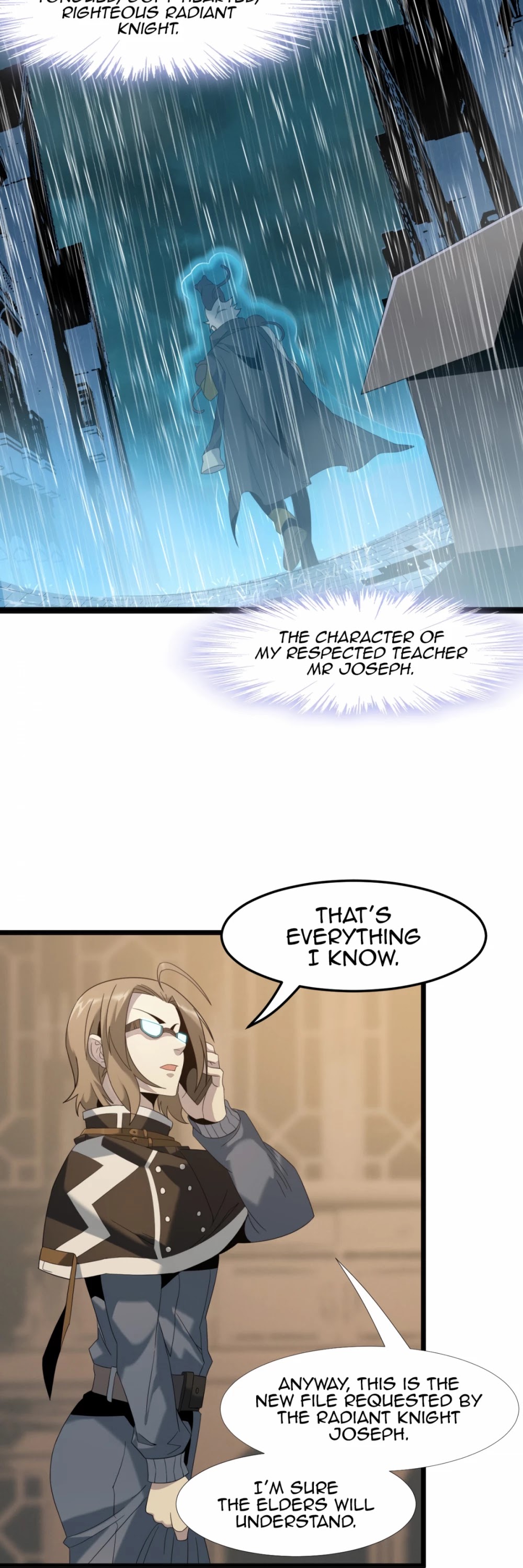 I'm Really Not the Evil God's Lackey Chapter 11 page 15 - Chapter 11: Class I File