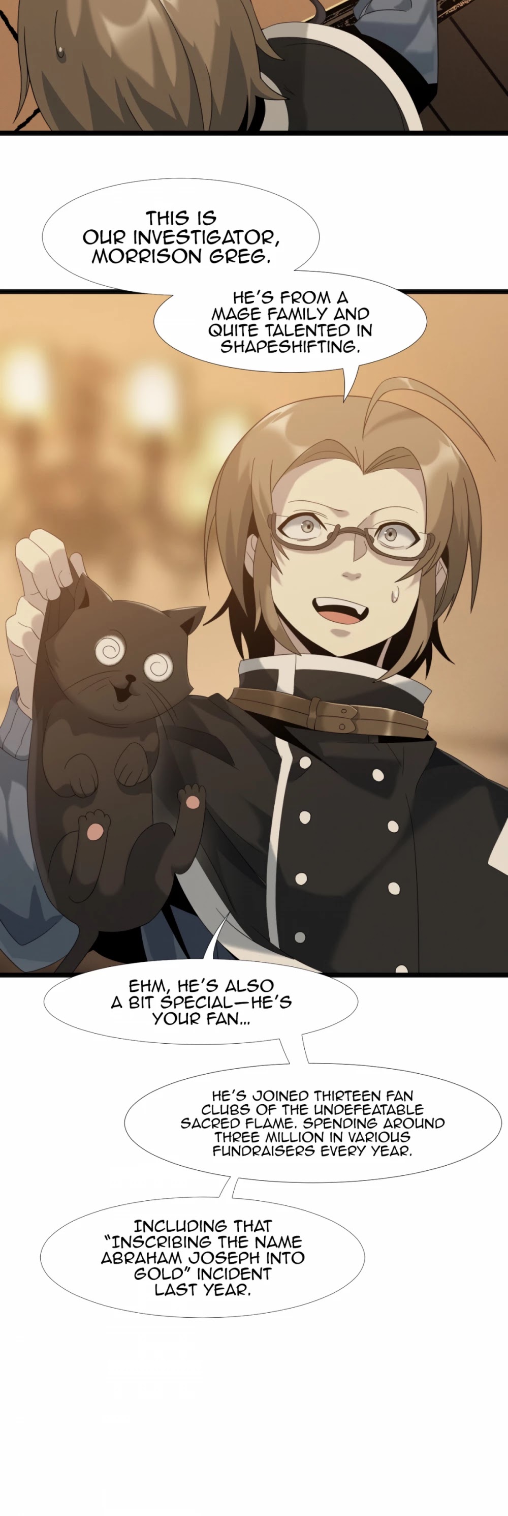 I'm Really Not the Evil God's Lackey Chapter 11 page 18 - Chapter 11: Class I File