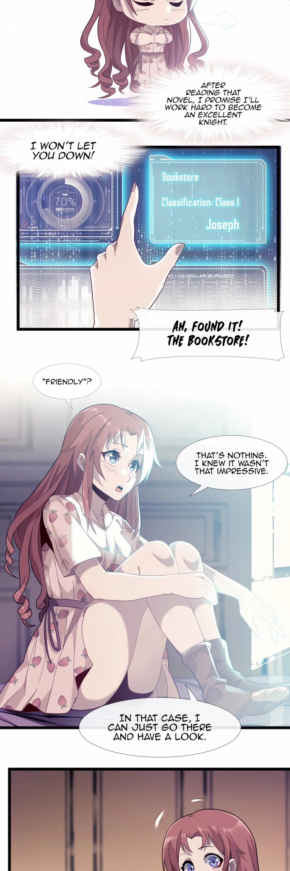 I'm Really Not the Evil God's Lackey Chapter 11 page 42 - Chapter 11: Class I File