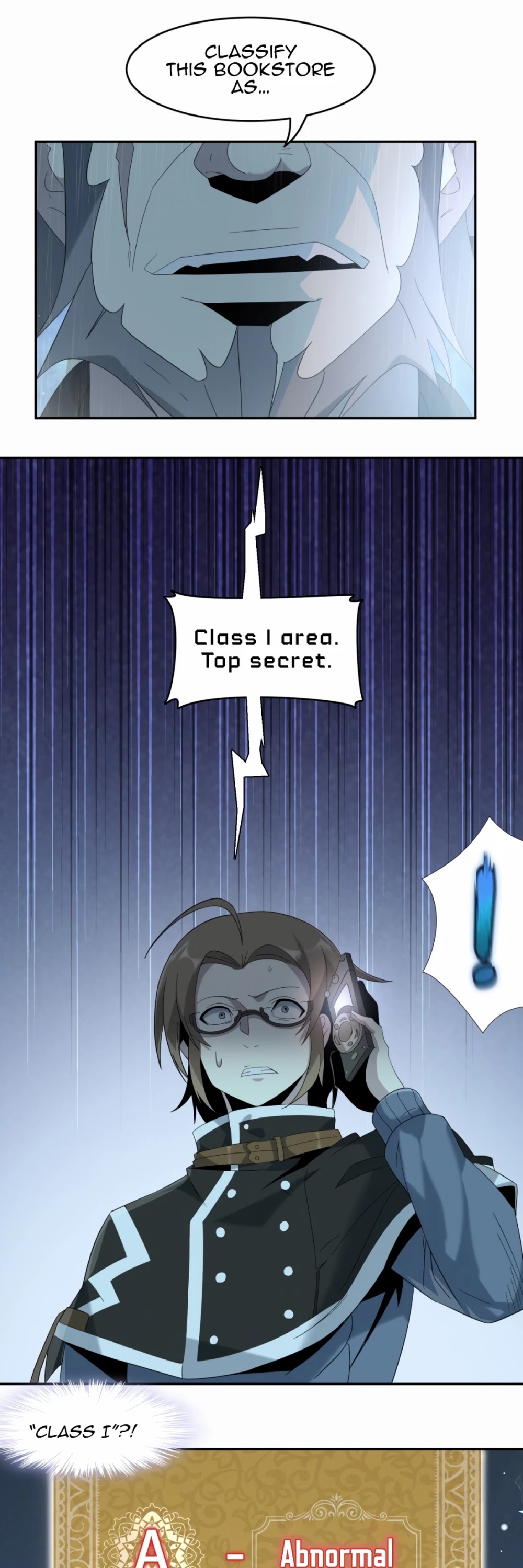 I'm Really Not the Evil God's Lackey Chapter 11 page 8 - Chapter 11: Class I File