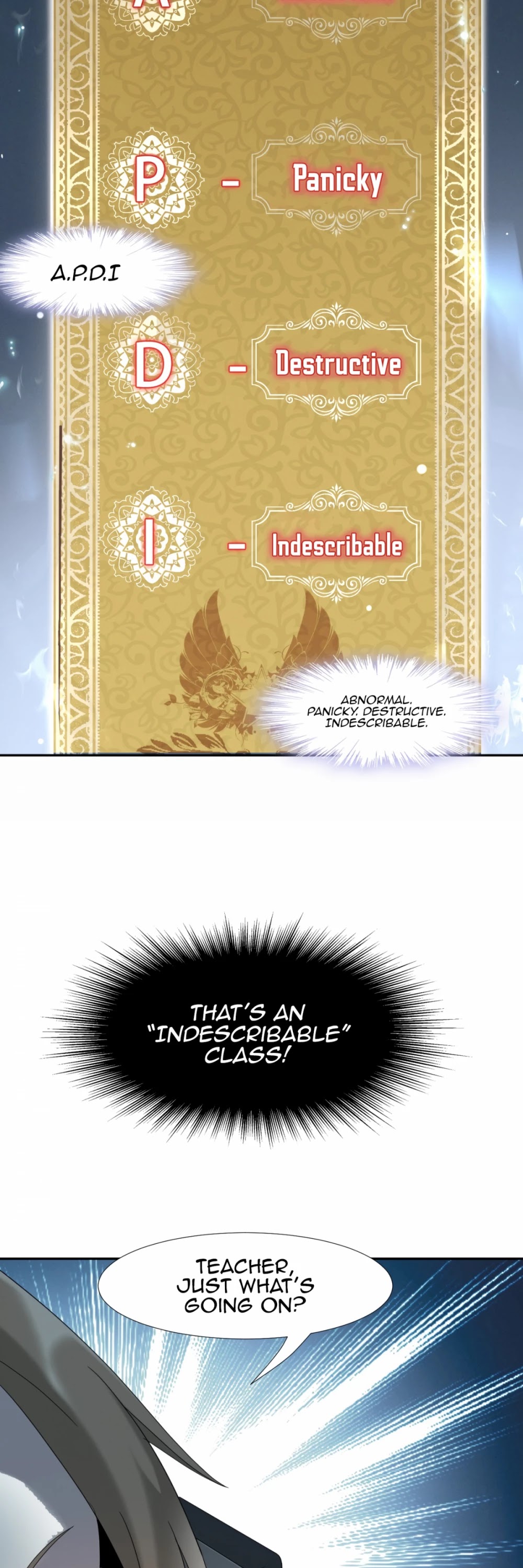 I'm Really Not the Evil God's Lackey Chapter 11 page 9 - Chapter 11: Class I File