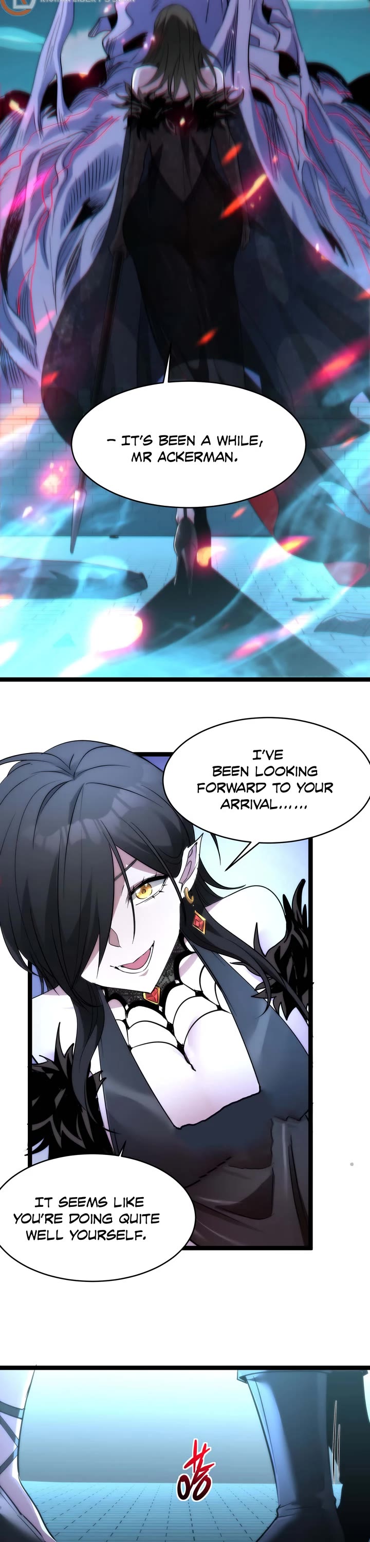 I'm Really Not the Evil God's Lackey Chapter 110 page 22 - Chapter 110