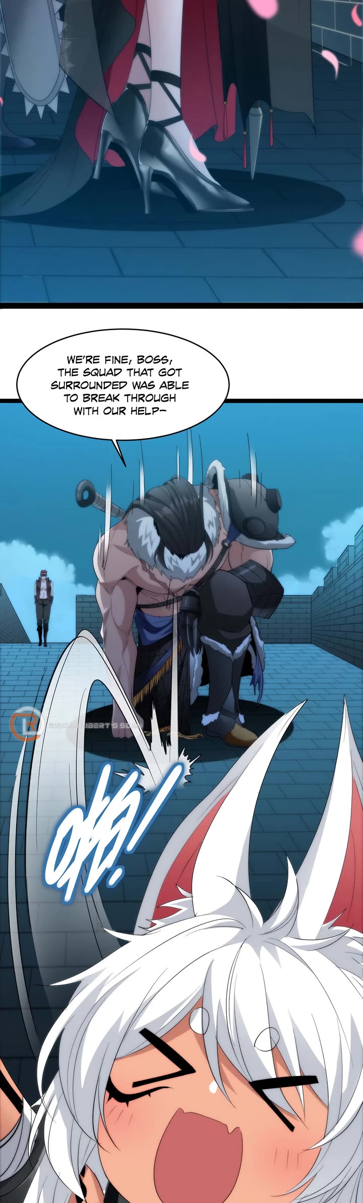 I'm Really Not the Evil God's Lackey Chapter 110 page 4 - Chapter 110