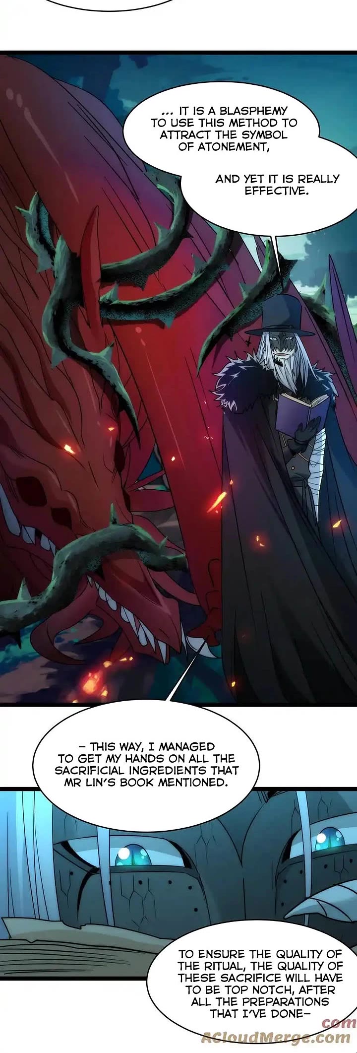 I'm Really Not the Evil God's Lackey Chapter 116.5 page 36 - Chapter 116.5