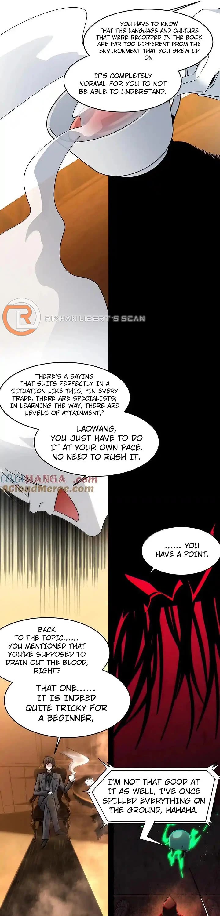 I'm Really Not the Evil God's Lackey Chapter 117 page 8 - Chapter 117