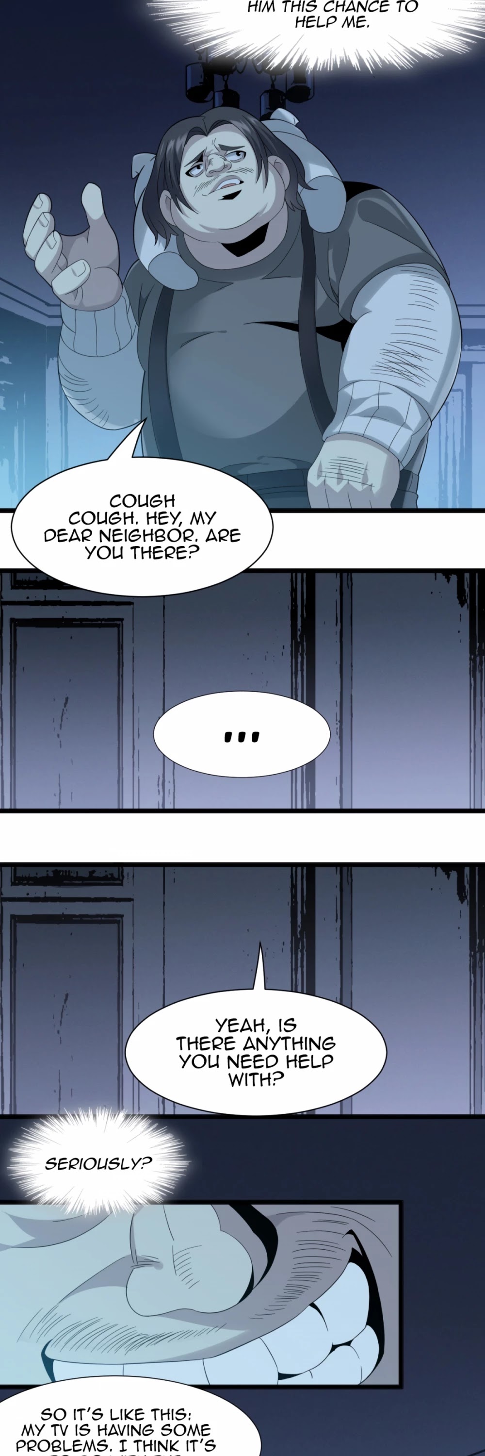 I'm Really Not the Evil God's Lackey Chapter 12 page 10 - Chapter 12: A Good Neighbor